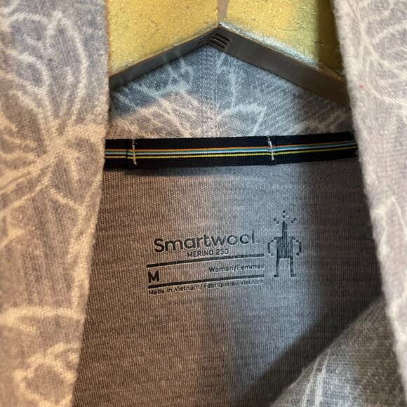 SMARTWOOL Merino 250 Crossover Neck Turtleneck Mock Knit Top \\ M - Picture 5 of 9